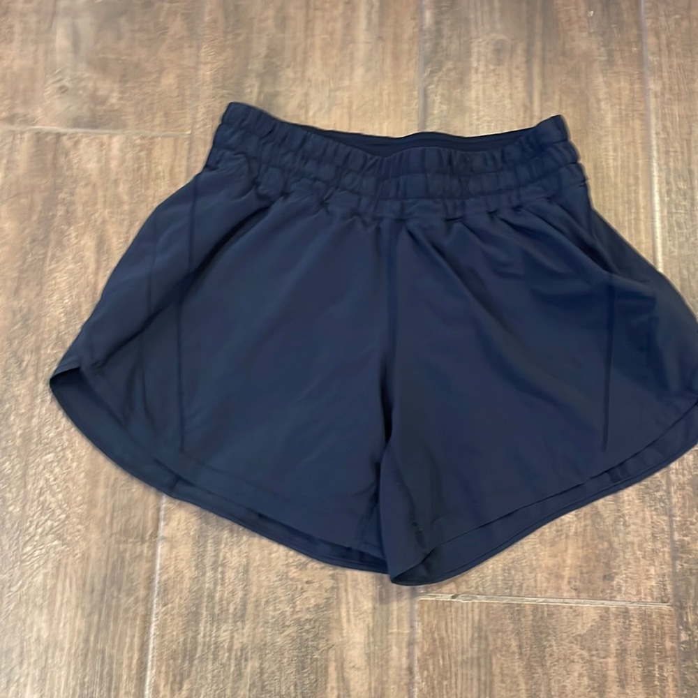 Lulu 5” Track that Short in Navy Blue